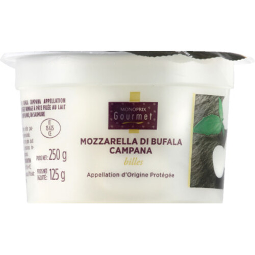 Monoprix Gourmet Billes di Bufala Campana AOP 125g