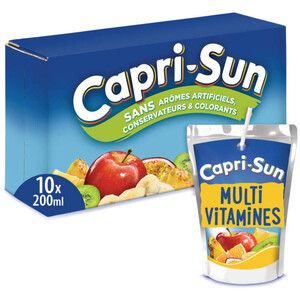 Capri-Sun Multivitamines Le Pack Poches de 10x20cl
