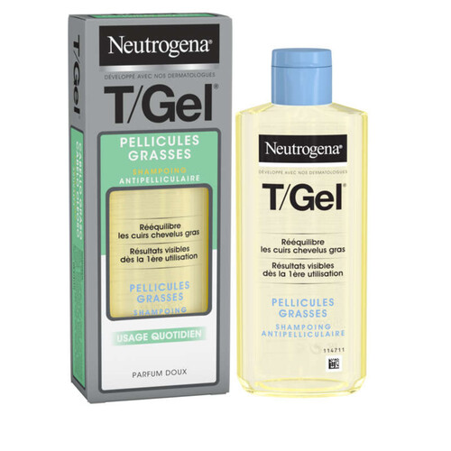 [Para] Neutrogena T/Gel Shampoing Antipelliculaire Pellicules Grasses 250ml