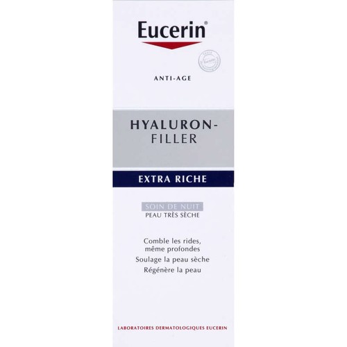 [Para] Eucerin Hyaluron-Filler Extra Riche Soin de Nuit 50ml