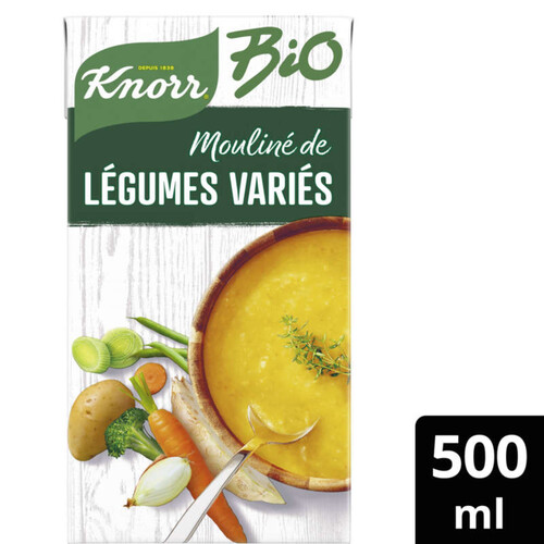 Knorr Mouliné De Légumes Variés Du Potager Bio 50Cl 50cl