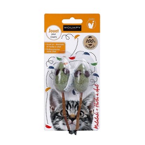 Wouapy Duo souris pour chat