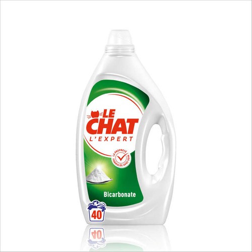 Le Chat L'expert Lessive bicarbonate x40