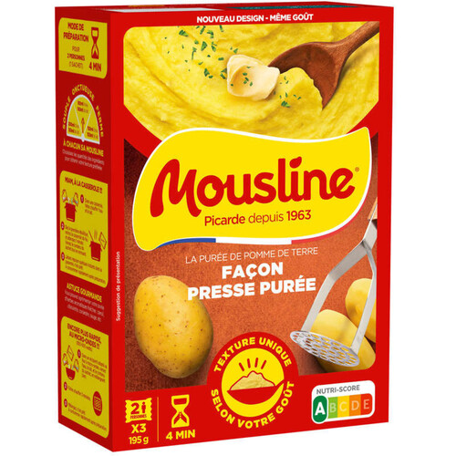 Mousline Maggi Purée Façon Presse-Purée 195g