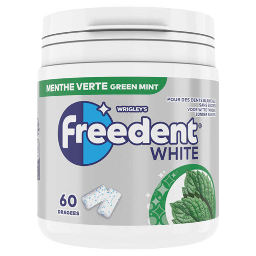 Freedent White Menthe Verte Box 84G