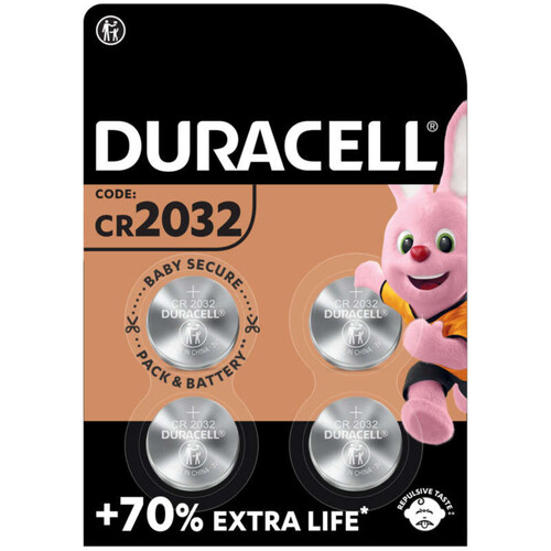 Duracell Pile Spéciale Cr2032 X4