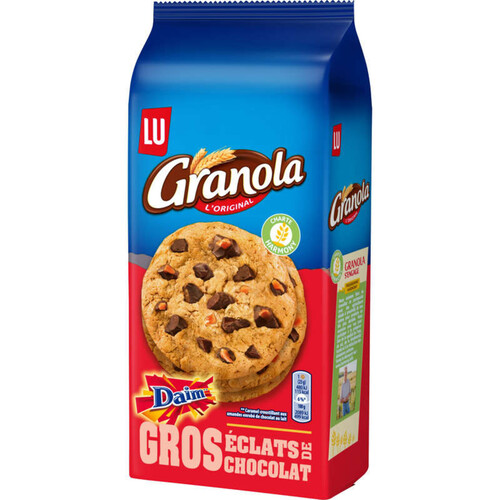 Granola Cookies aux gros éclats de Chocolat et Daim 184g