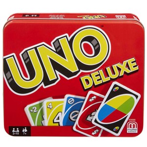 Mattel Games Uno + Skip-Bo – 2 Jeux De Cartes Incontournables Pour Familles, Stratégie Et Fun Dès 7 Ans