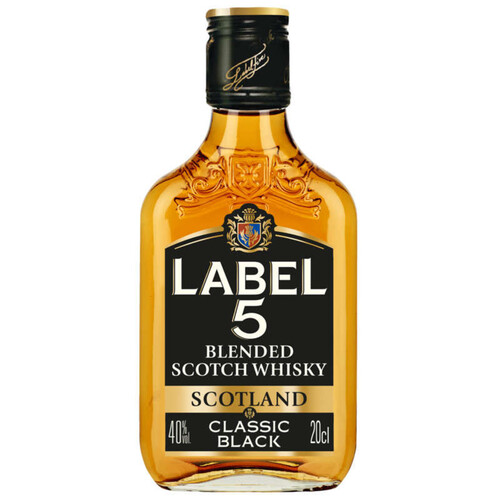 Label 5 Whisky Ecosse Blended 40% Vol. 20cl