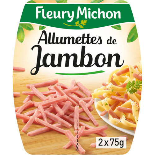 Fleury Michon Allumettes De Jambon Cuit 2X75 G