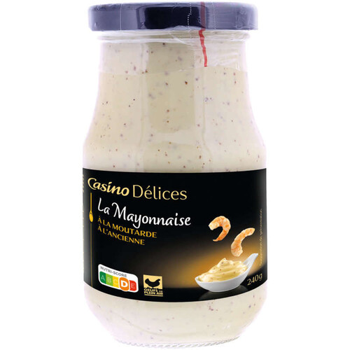 Casino Délices Mayonnaise À La Moutarde À L'Ancienne