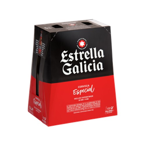 Estrella Galicia Bière 4x25cl