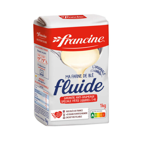 Francine Farine De Blé Fluide T45 1Kg