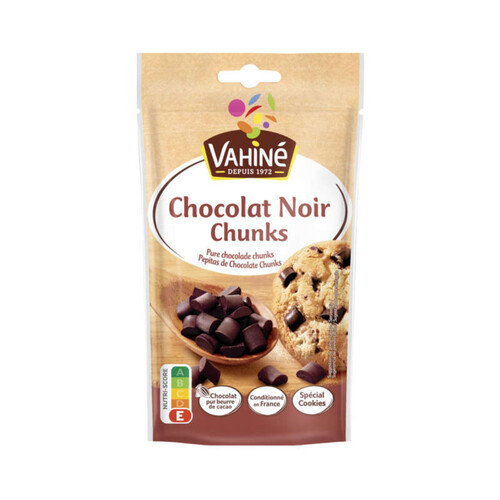 Vahiné Sachet Pépites Chunks chocolat noir 100g