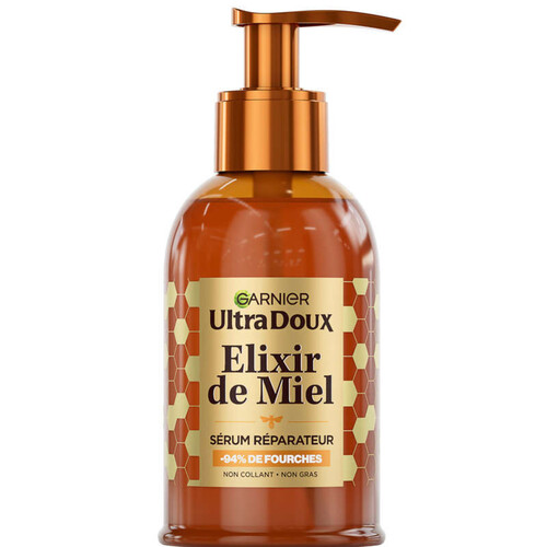 Garnier Ultra Doux Elixir de Miel Sérum Réparateur au Miel d'Acacia 115ml