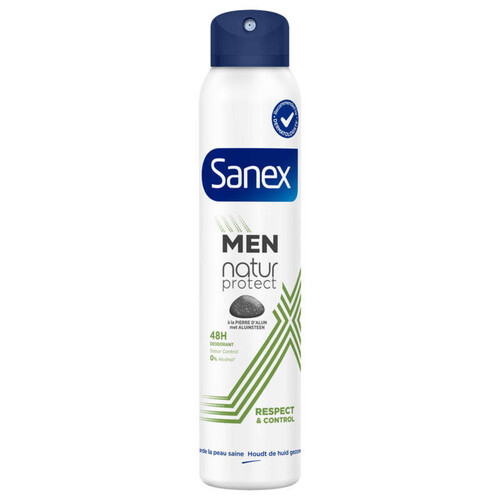 Sanex Men Dédorant Spray Homme Natur Protect Respect&Control 200ml