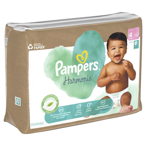 Pampers Harmonie Couches T4 x36