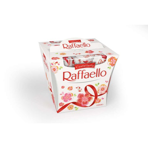 Raffaello Fines x18 Gaufrettes Enrobées De Noix De Coco Fourrées 180g