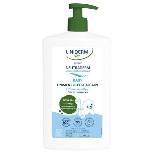 Neutraderm Baby Liniment oléo-calcaire 1L