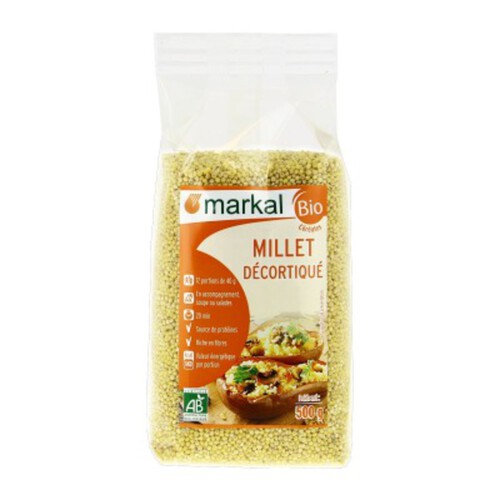 [Par Naturalia] Markal Millet Décortiqué Bio 500g