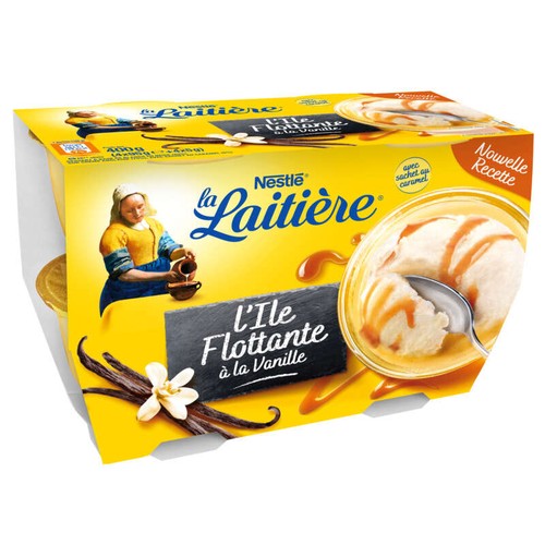 La Laitière Dessert L'Ile flottante 4x100g