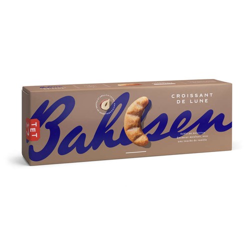 Bahlsen Croissants de lune biscuits sablés 125g