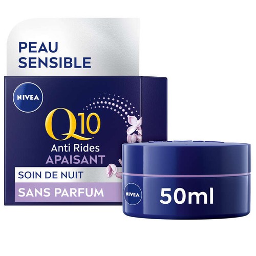 Nivea Crème visage nuit Anti-Rides Q10 50ml