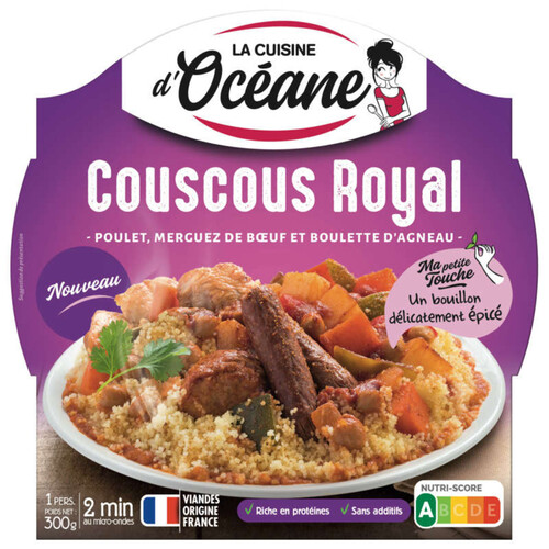 La cuisine d'Océane Couscous Royal semoule 300g
