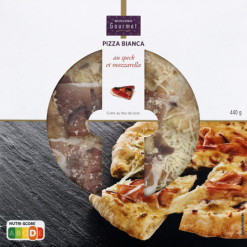 Monoprix Gourmet Pizza Bianca di Montagna 440g