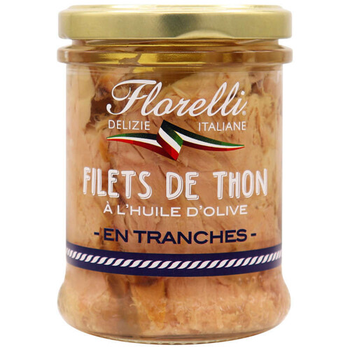 Florelli Filets de thon à l'huile d'olive 140g