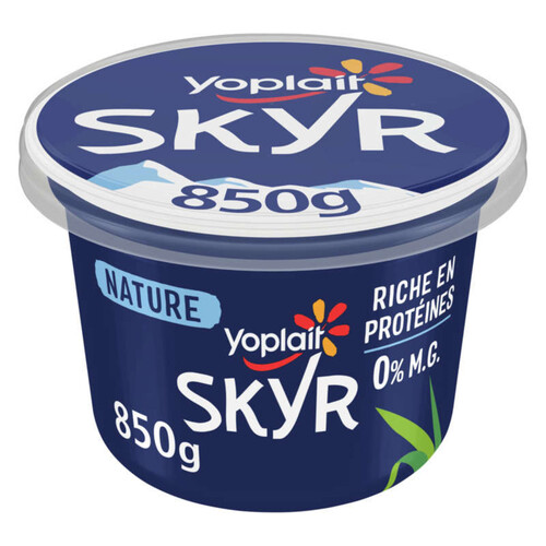 Yoplait Skyr Nature Recette Islandaise 0% MG 850g