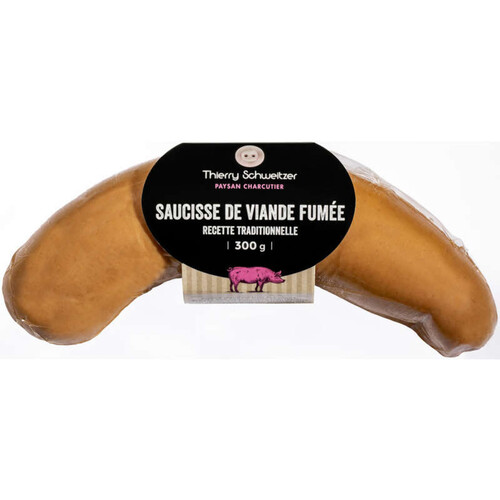 Schweitzer Saucisse de Viande Fumée 300g