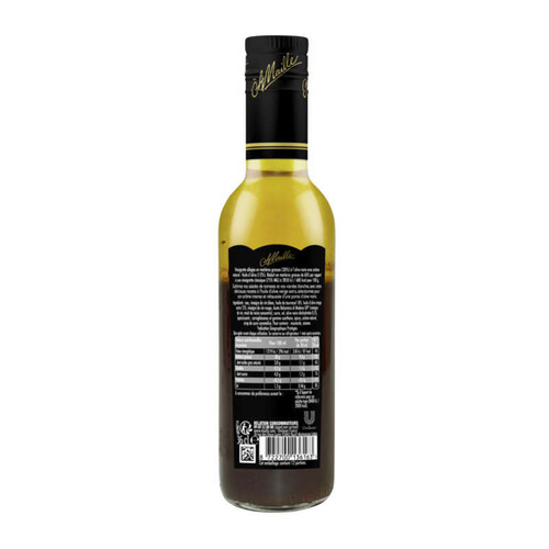 Maille Vinaigrette Légère Huile d'Olive (12%) Pointe d'Olive Noire 36 cl