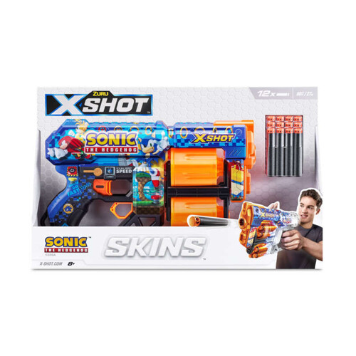 Zuru Pistolet X-Shot Skins Dread Sonic