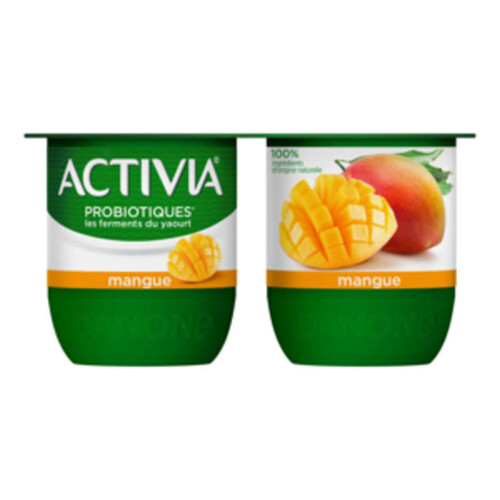 Activia Yaourt aux fruits mangue bifidus 4x125g