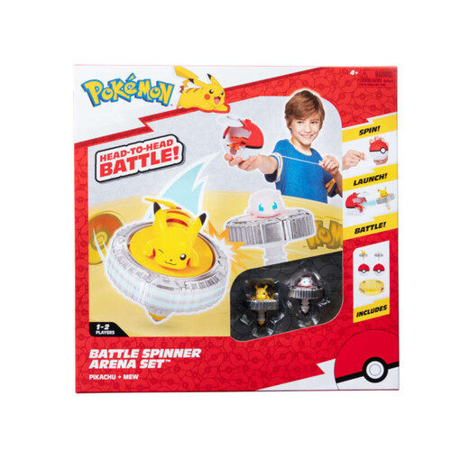 Bandai Pokemon Arène et 2 spinners