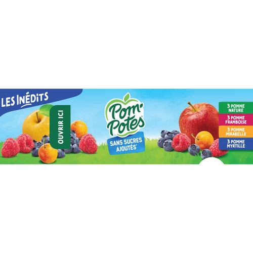 Pompotes Multivariété Edition Limitée 12x90g