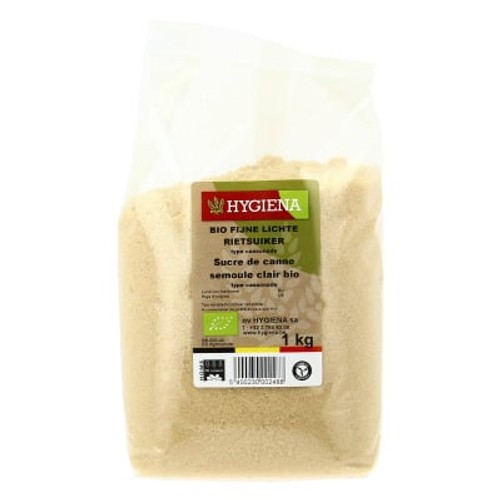 Hygiena Sucre de Canne Semi-Clair 1Kg