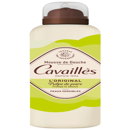 Cavaillès Mousse de Douche l'Original Pulpe de Poire 200ml