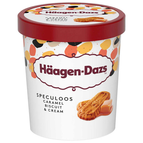 Haagen Dazs Glace Speculoos Biscuits Caramel & Crème 400g