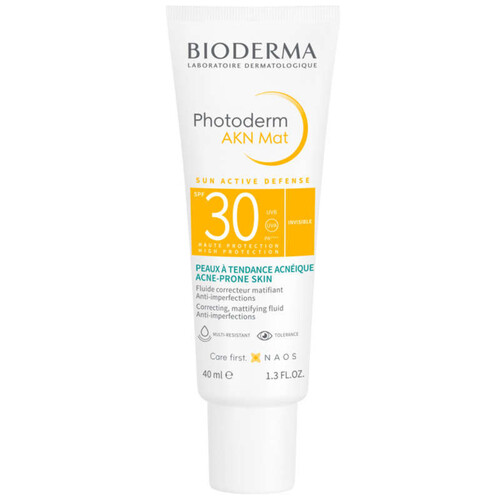 [Para] Bioderma Photoderm Akn Mat Crème solaire  Spf 30 40ml