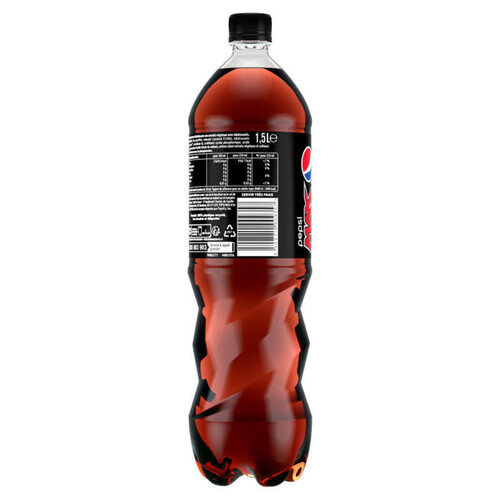 Pepsi Max Cola Boisson Gazeuse La Bouteille De 1,5L