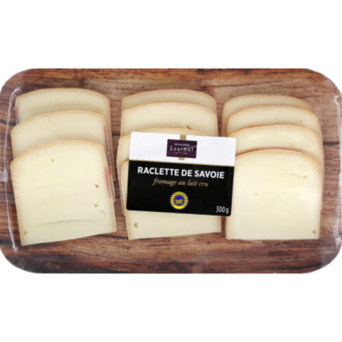 Monoprix Gourmet Raclette de Savoie tranchées au lait cru de vache 300g