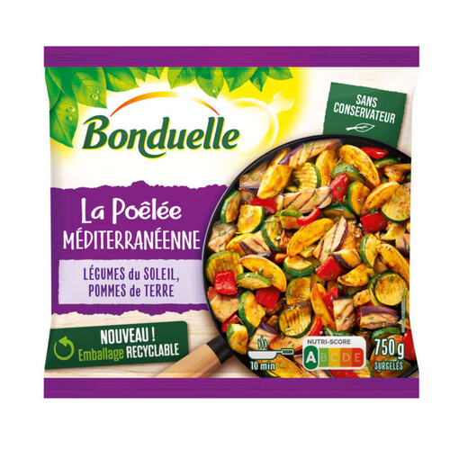 Bonduelle Poêlée Méditerranéenne 750G