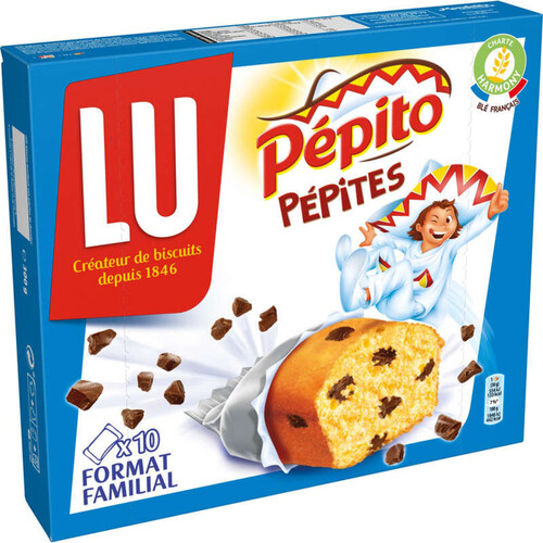 Lu Pepito Gâteaux aux pépites de Chocolat 300g