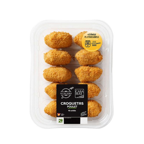 Eat the world Croquettes au Poulet x10 280g