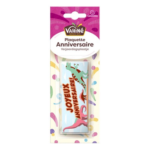 Vahiné Déco Plaquette Anniversaire