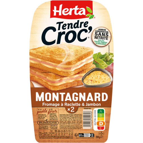 Herta Tendre Croc' Montagnard 200g