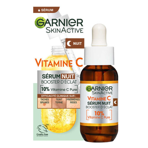 Garnier SkinActive vitamine c Sérum Nuit Booster d’Eclat 30ml