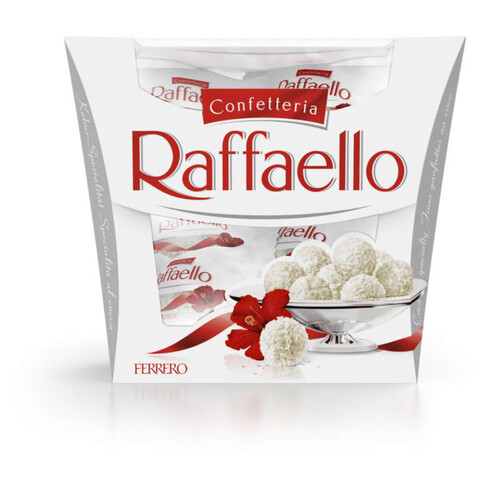Raffaello Fines gaufrettes enrobées de noix de coco fourrées x18 180g